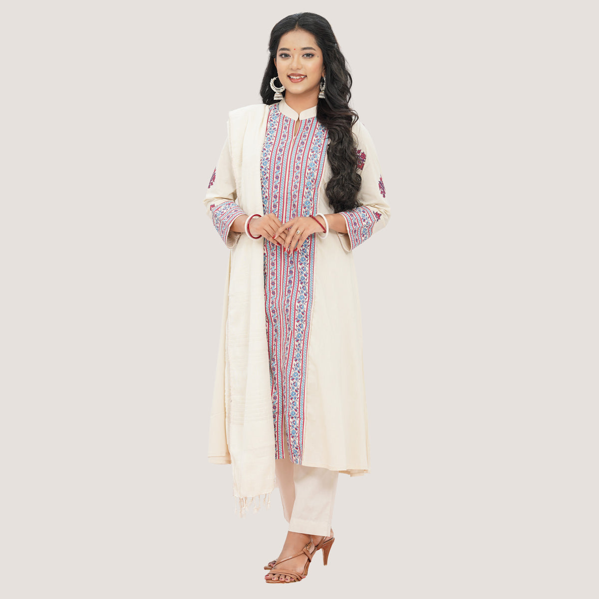 Womens Off White 3-Piece Set