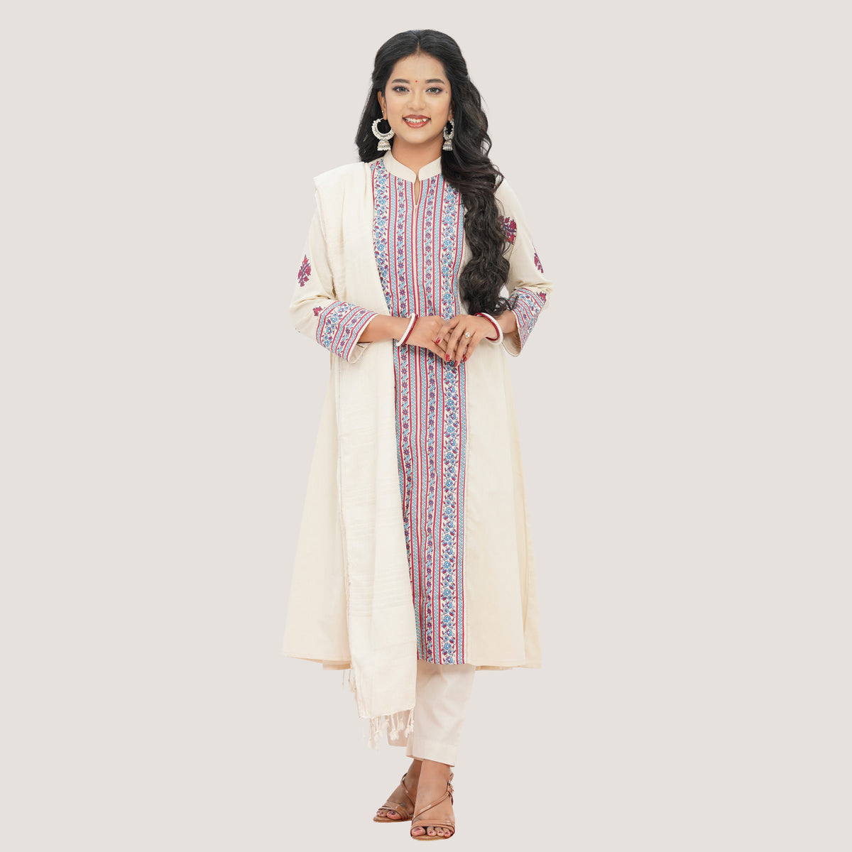 Womens Off White 3-Piece Set