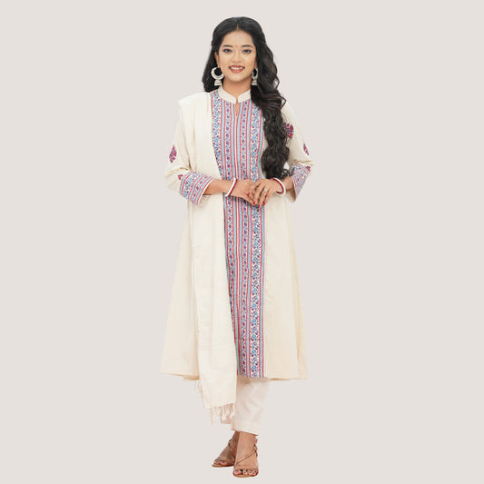Womens Off White 3-Piece Set