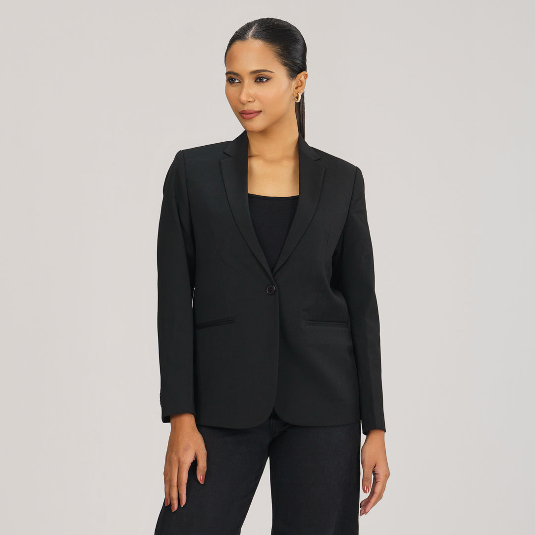 Womens Blazer- Black