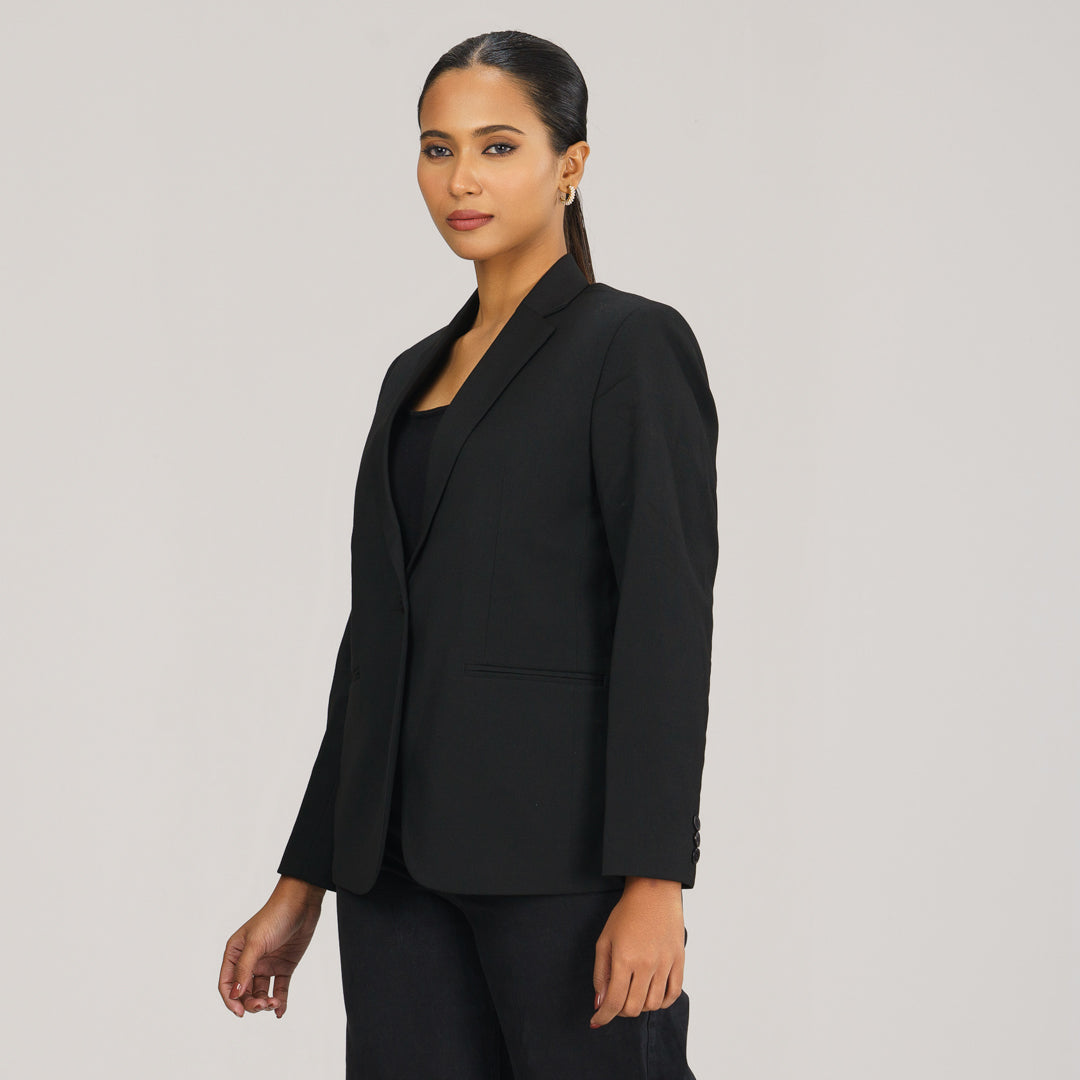 Womens Blazer- Black