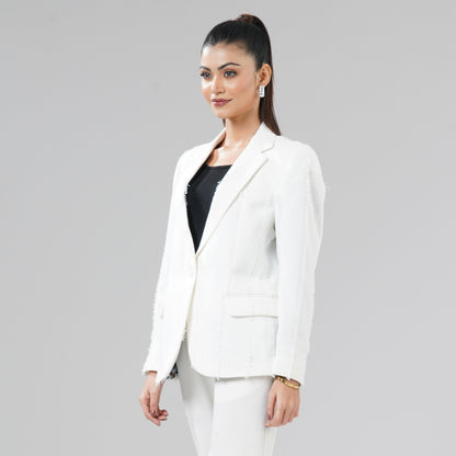 Women's White Blazer