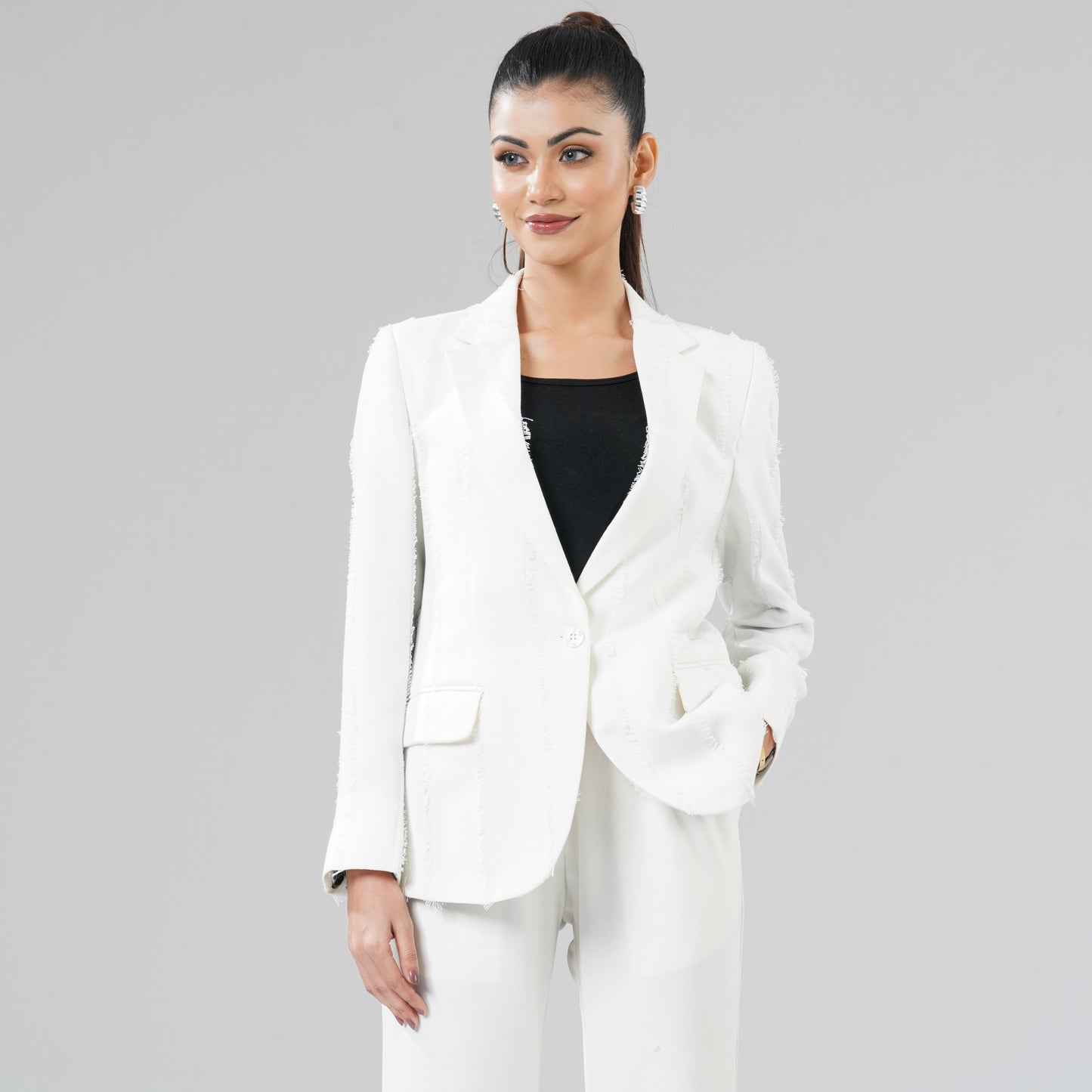 Women's White Blazer