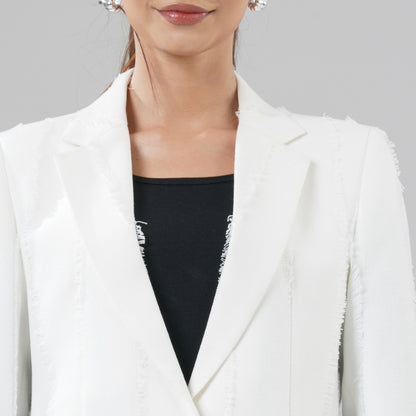 Women's White Blazer
