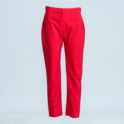Womens Red Ethnic Bottom