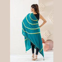 Load image into Gallery viewer, ETHNIC ORNA-TEAL BLUE
