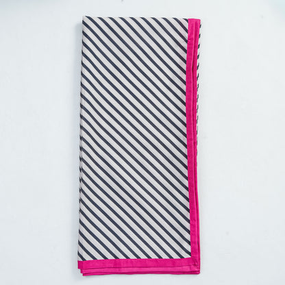 Women's White Stripe Orna