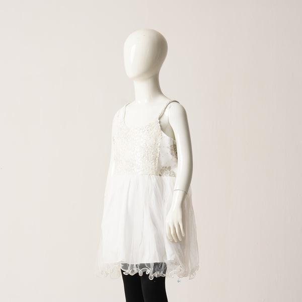 GIRLS FROCK-WHITE