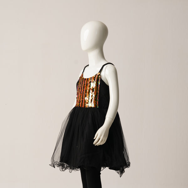 GIRLS FROCK-BLACK