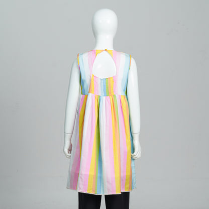 Girls Rainbow Frock