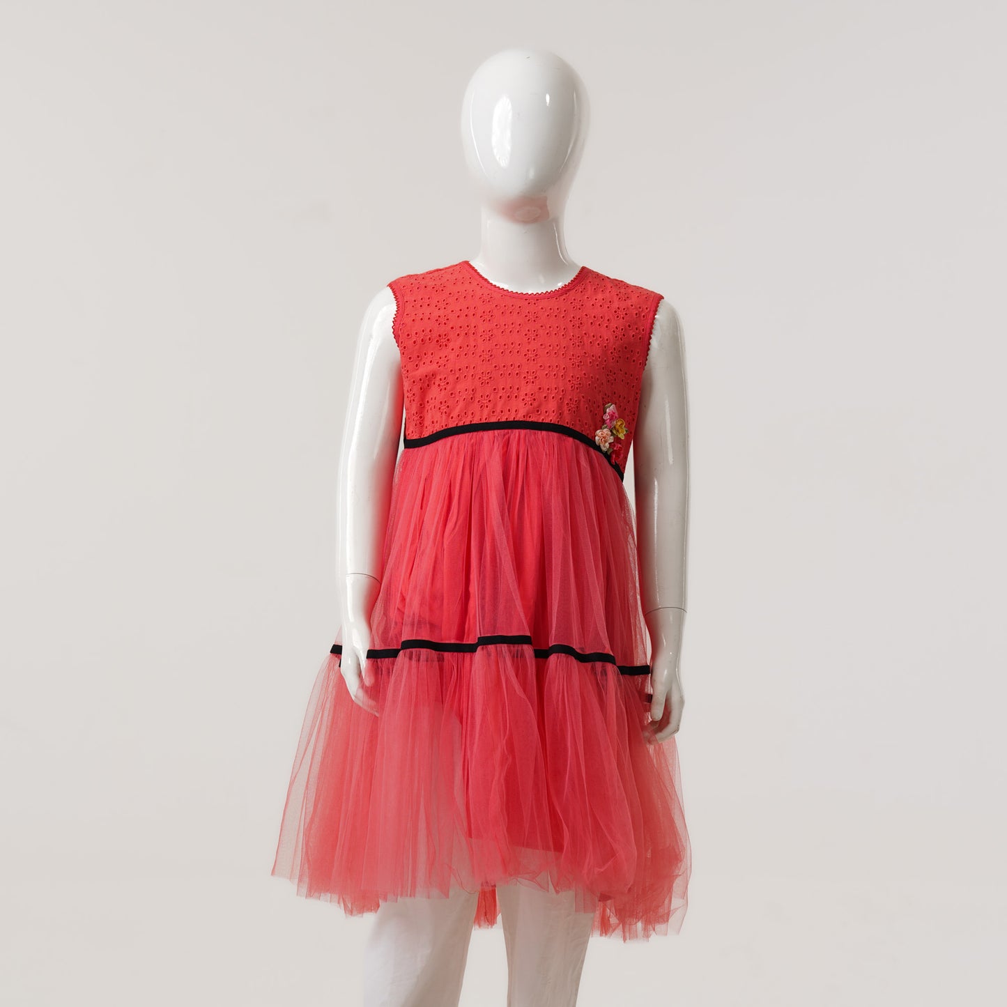 Girls Coral Frock