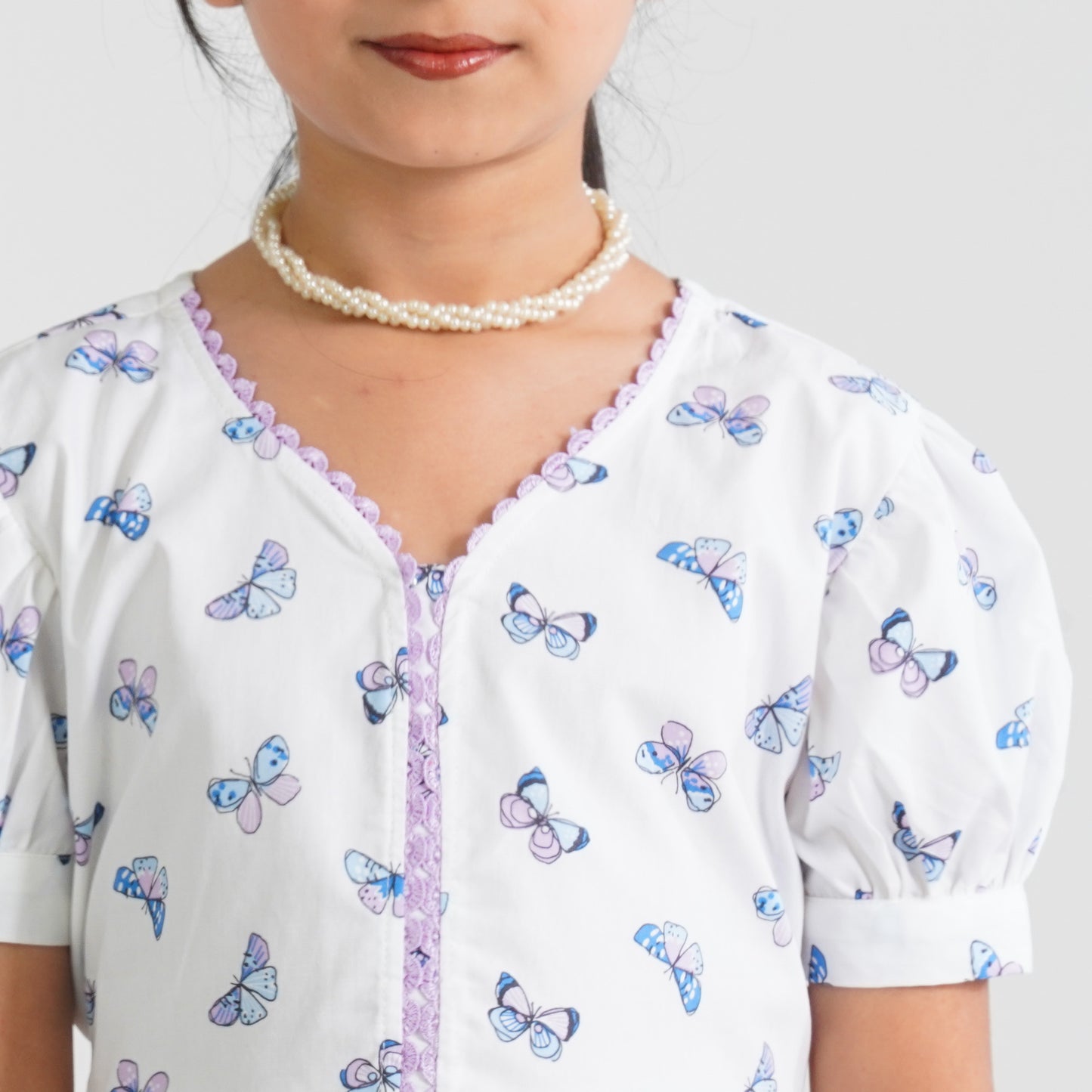 Girl’s Cotton Flared Frock