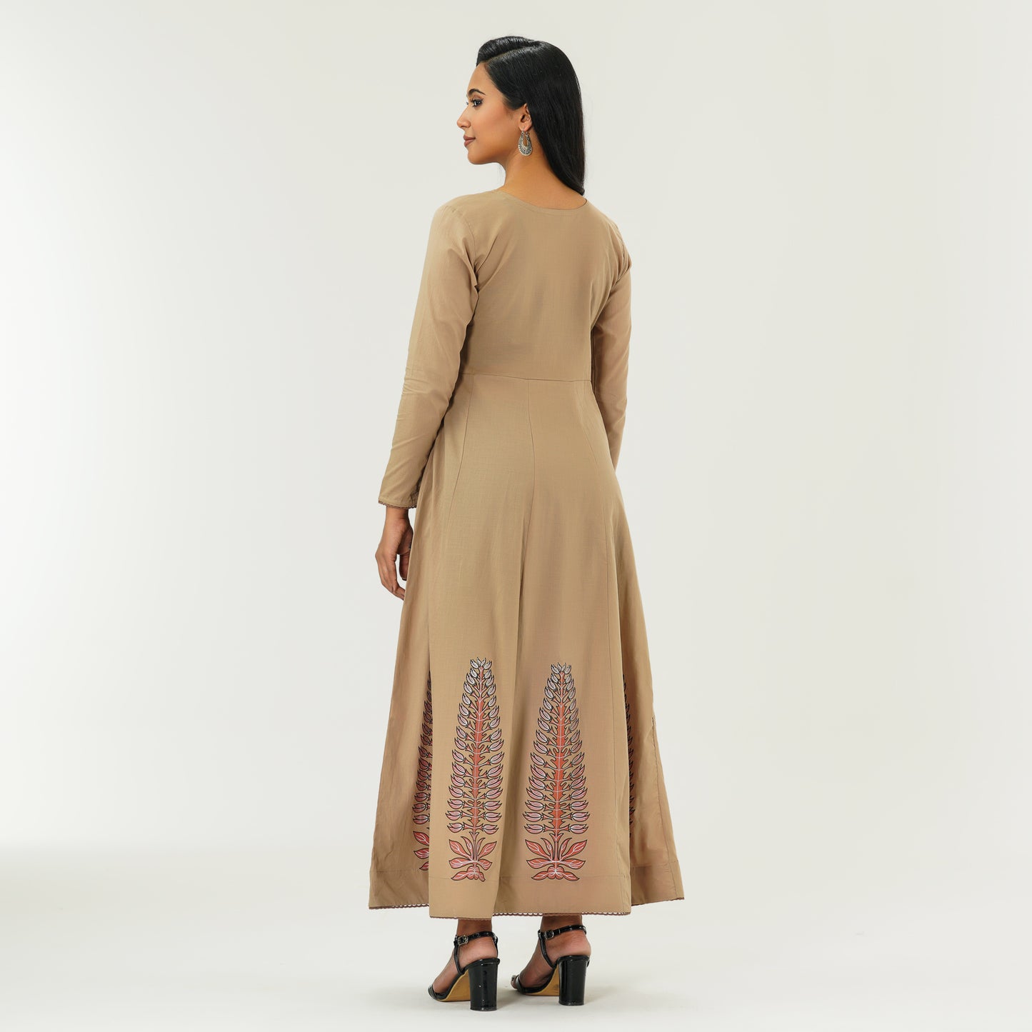 Womens Brown Gown