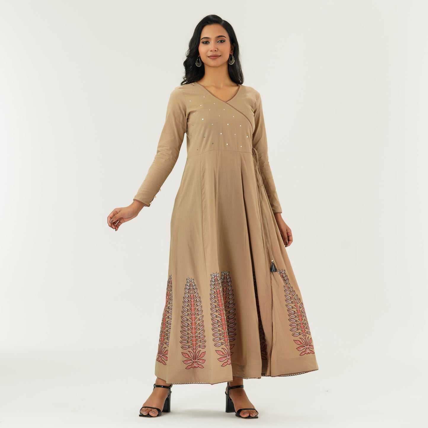 Womens Brown Gown