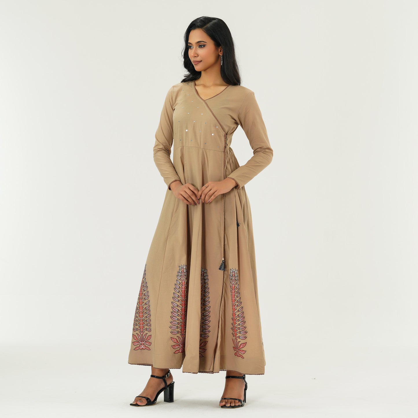 Womens Brown Gown