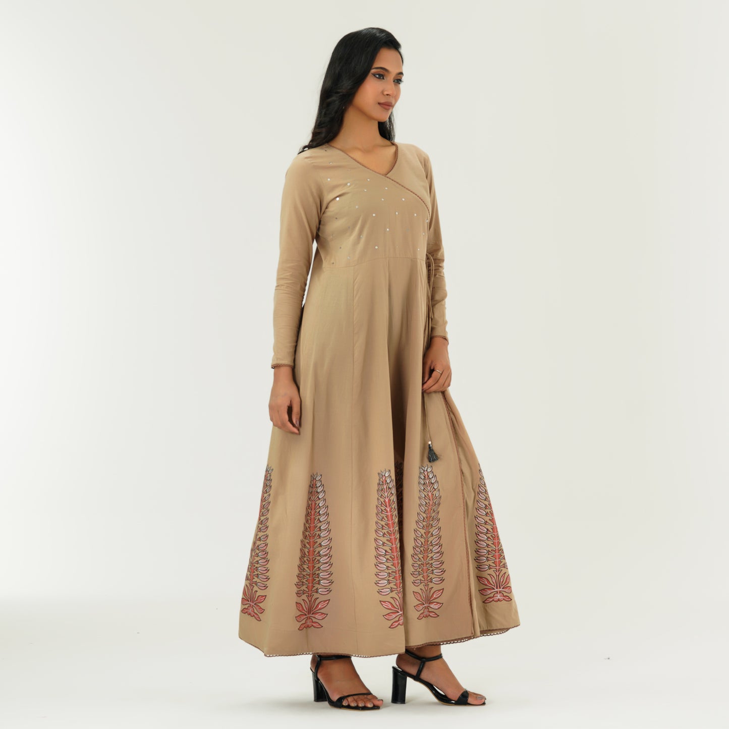 Womens Brown Gown