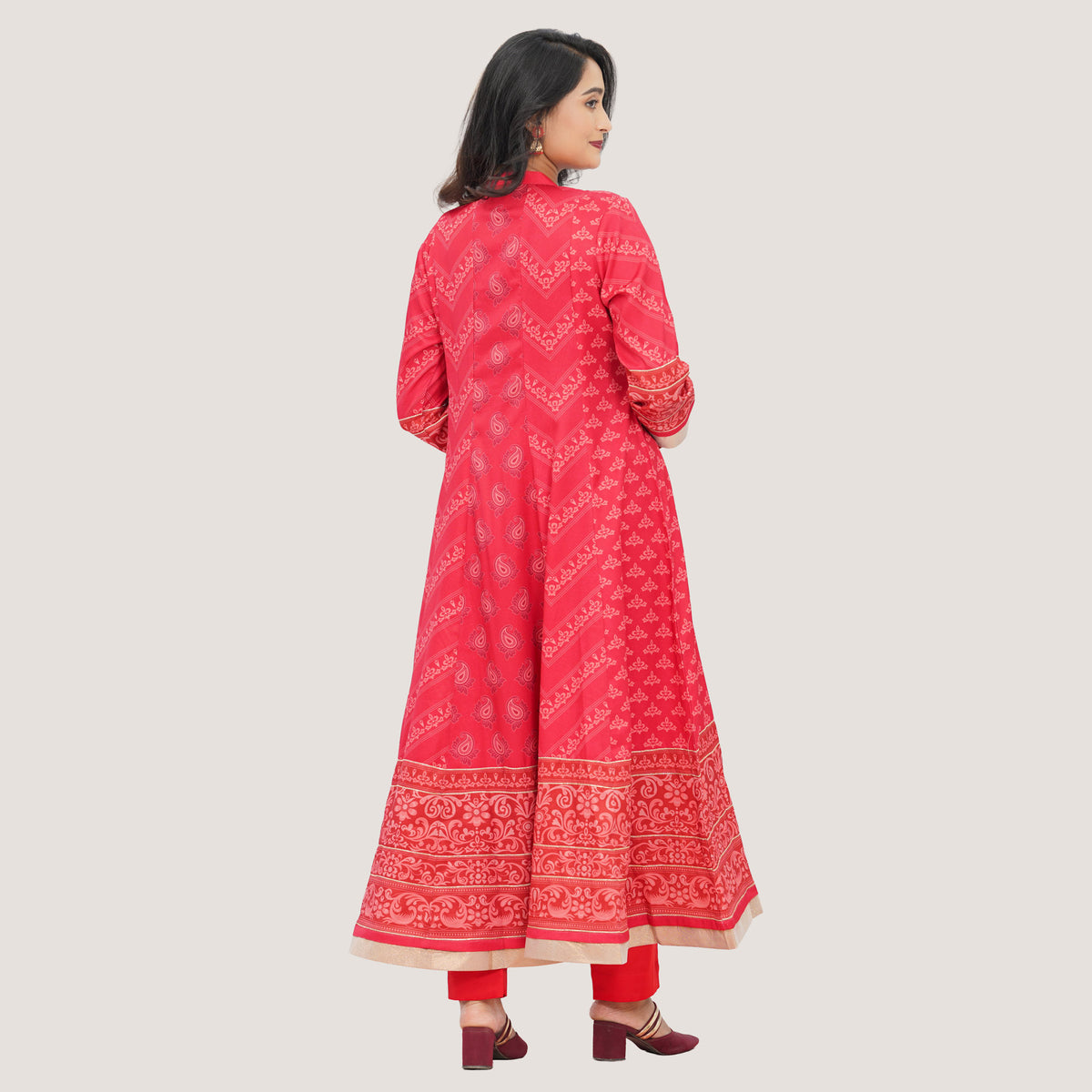 Women's Red Gown