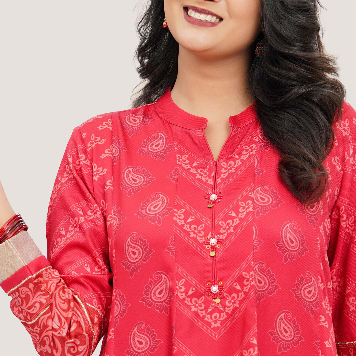 Women's Red Gown