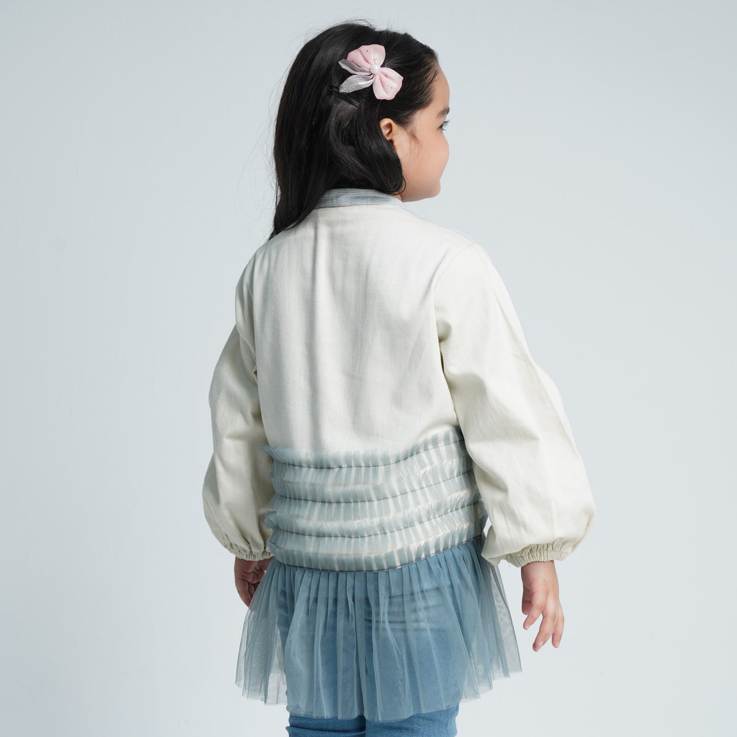 Girls Off White Jacket