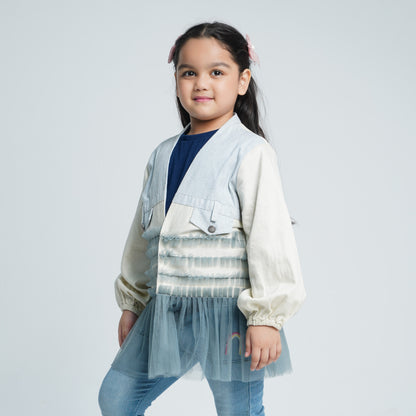 Girls Off White Jacket