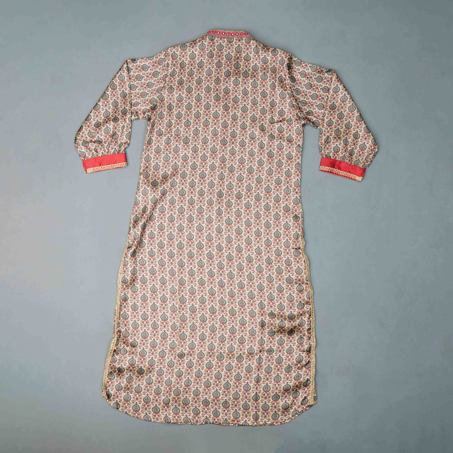 Women Beige Digital Print Kurti