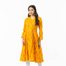 Load image into Gallery viewer, Women Mustard Kurti
