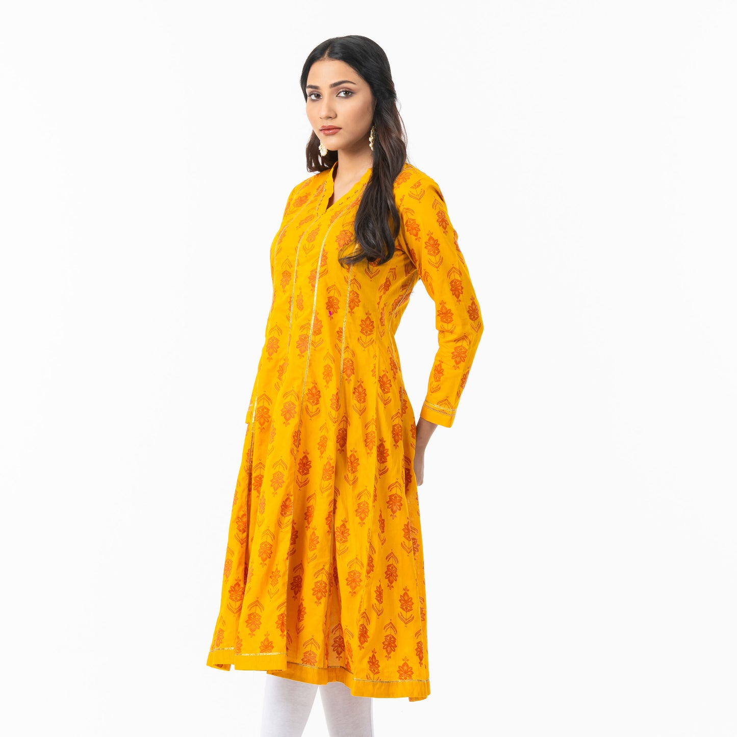 Women Mustard Kurti