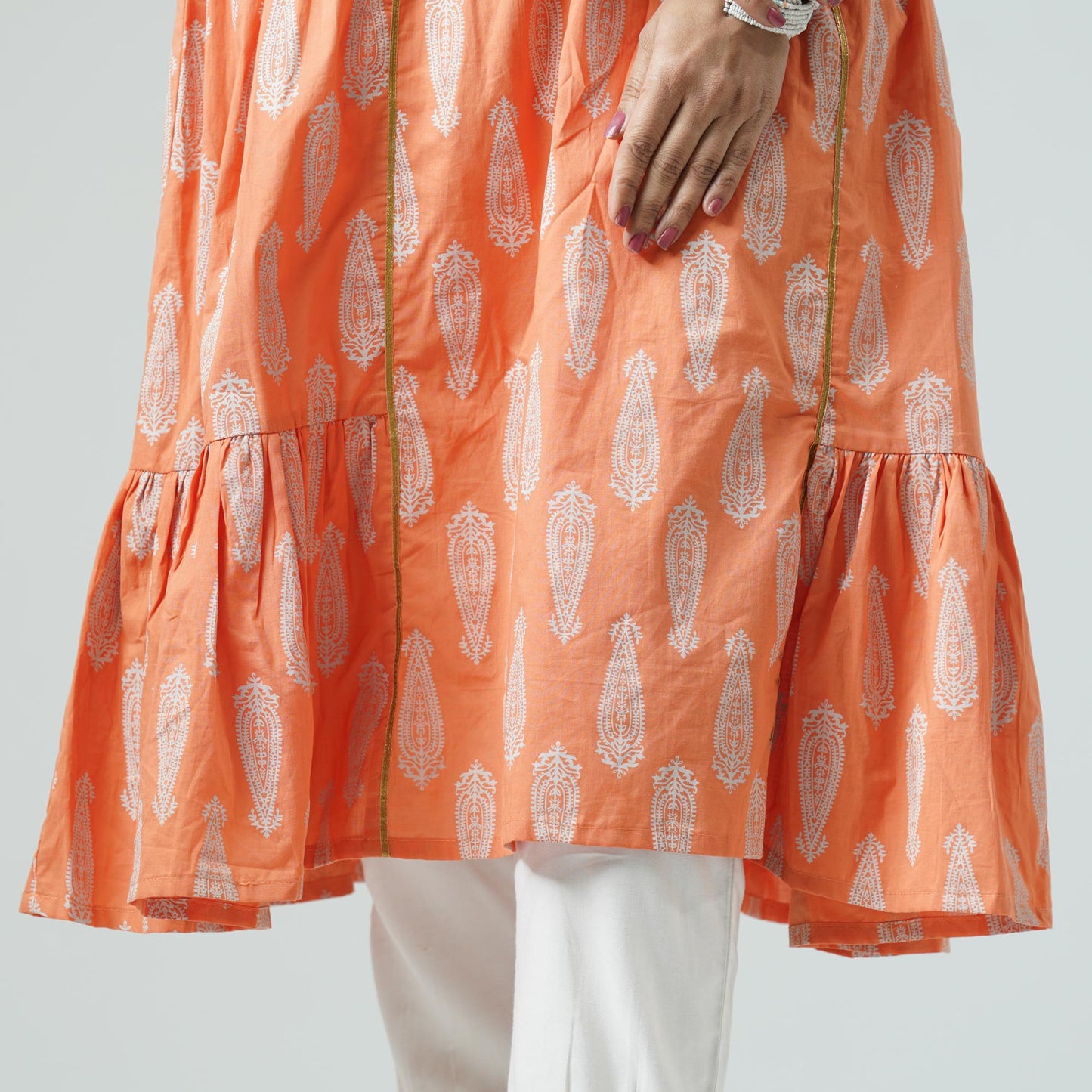 Womens Coral Kurti