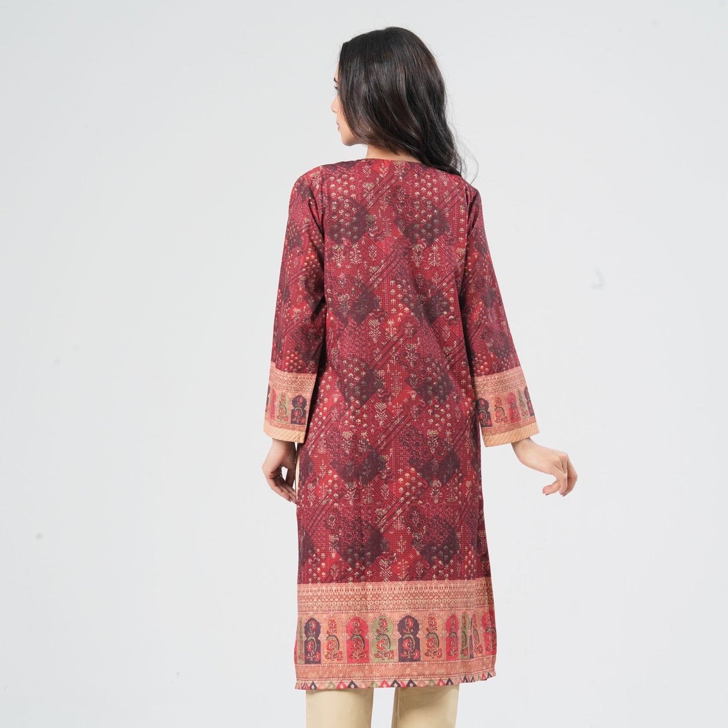 Women's Silk Georgette Kurti