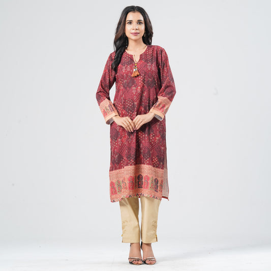 Women's Silk Georgette Kurti