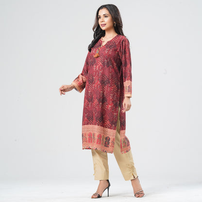 Women's Silk Georgette Kurti