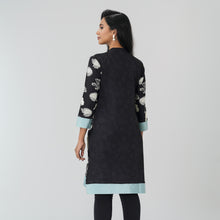 Load image into Gallery viewer, Womens Black Ethnic Kurti
