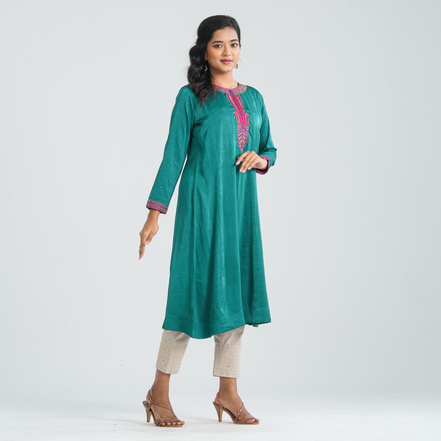Women’s Crepe Silk Kurti