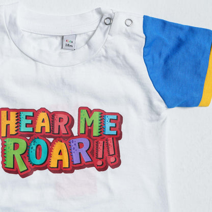 Newborn Boy's White Two Piece Set