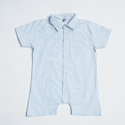 Newborn Boy's Cotton Romper