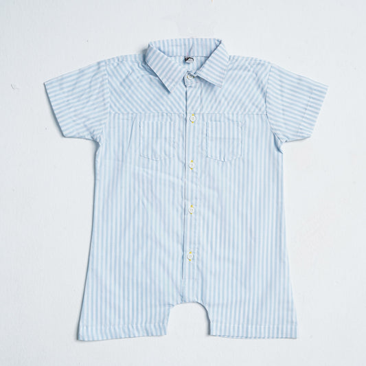 Newborn Boy's Cotton Romper