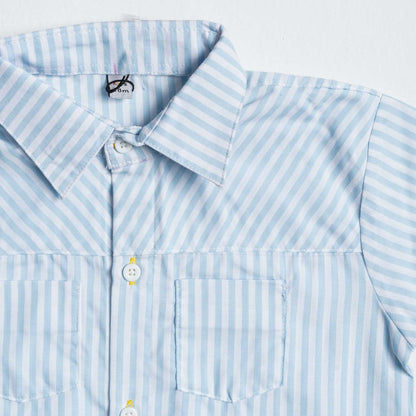 Newborn Boy's Cotton Romper