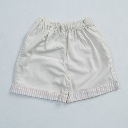 N.B Boys 2Pcs-beige stripe