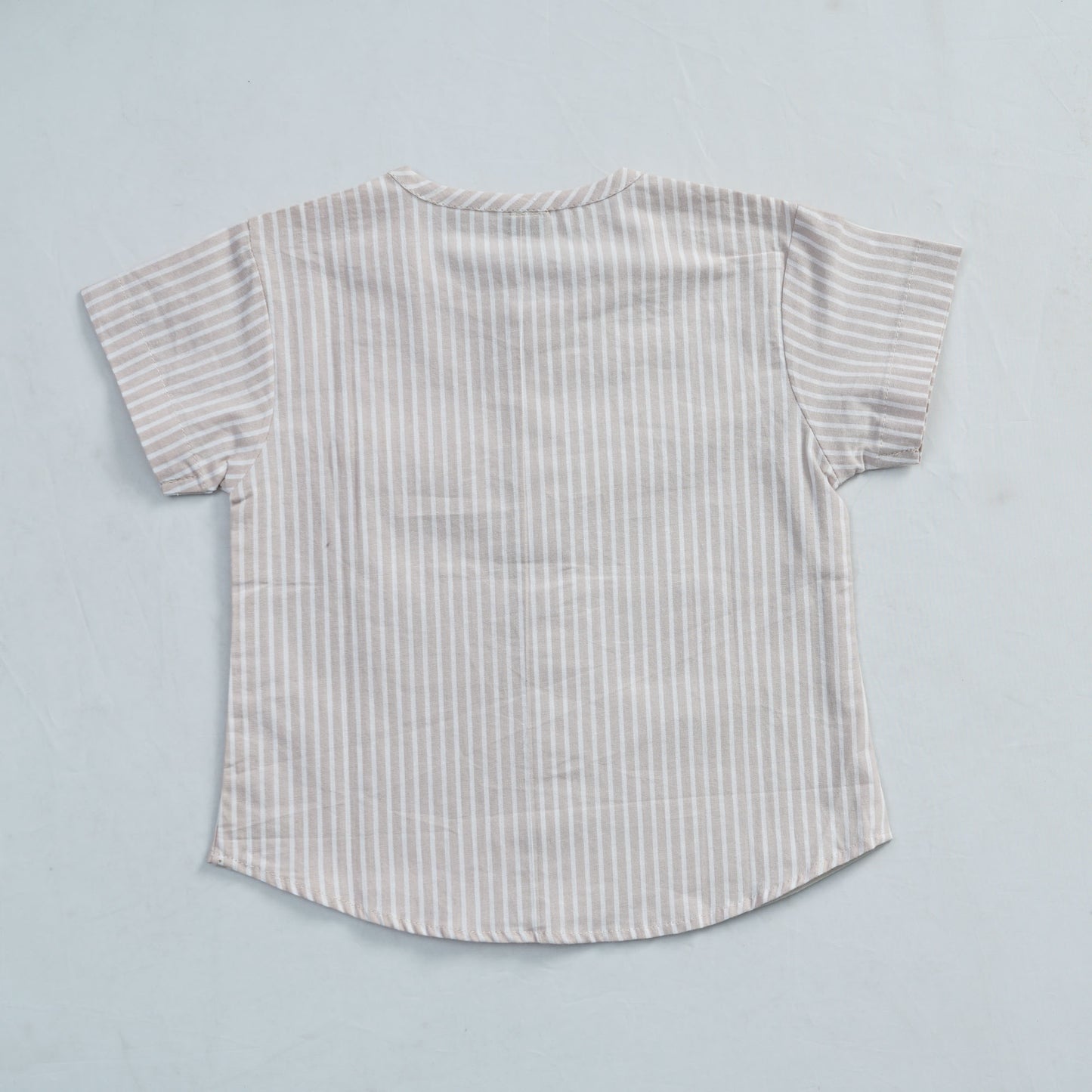 N.B Boys 2Pcs-beige stripe