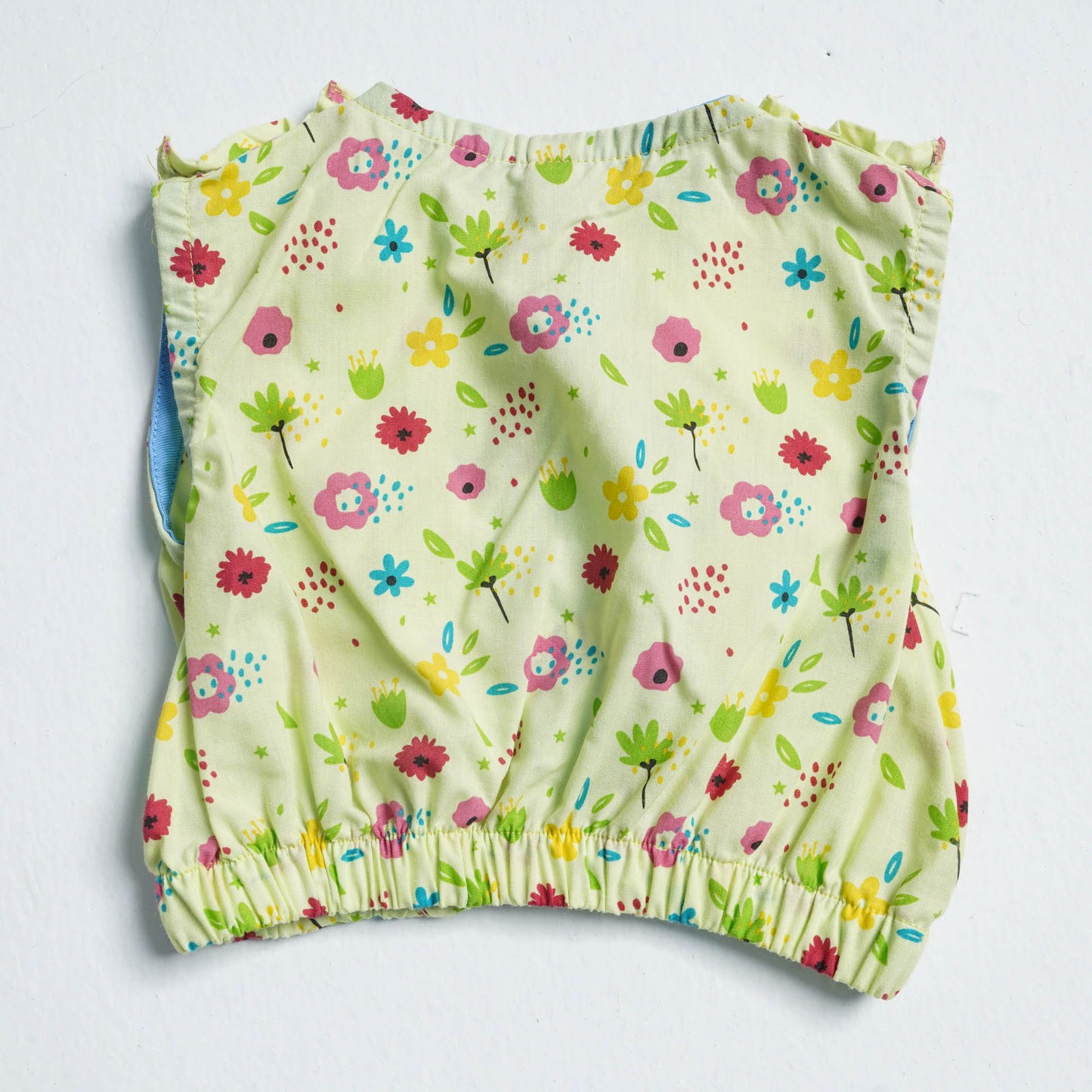 Newborn Girl's Cotton Two Piece Set