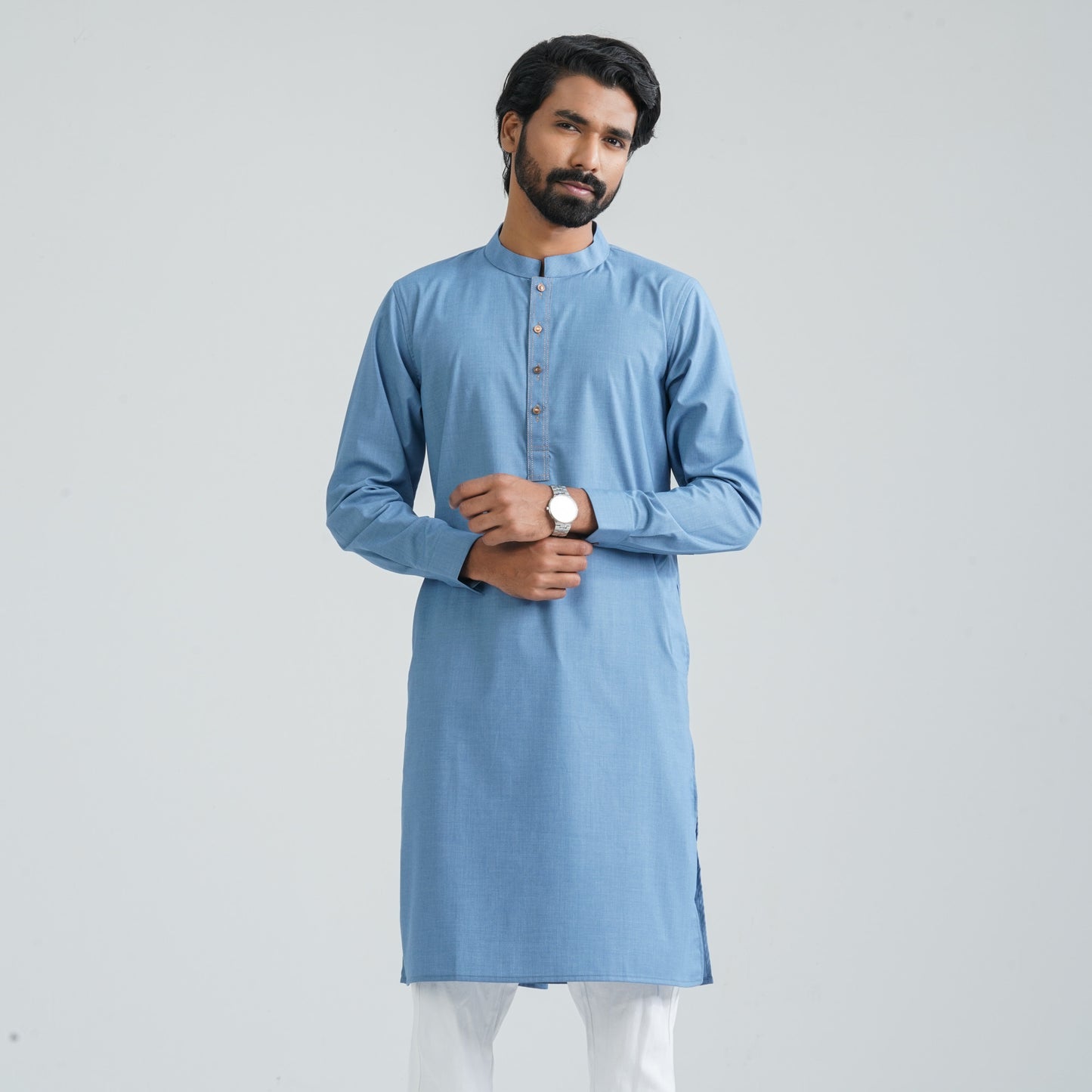 Men’s Sky Cotton Panjabi