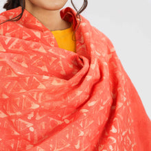 Load image into Gallery viewer, Ethnic Madder Cotton Shawl
