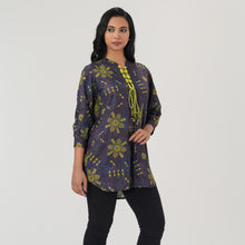 Load image into Gallery viewer, Womens Grey Ethnic Top
