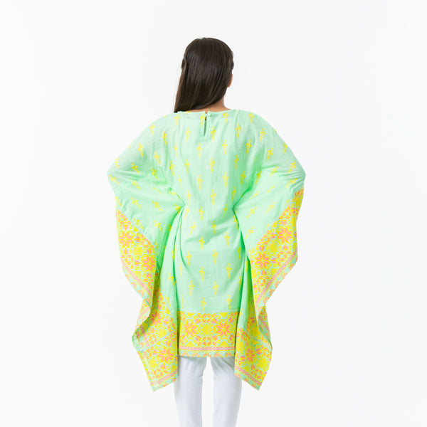 Girls Mint Kaftan