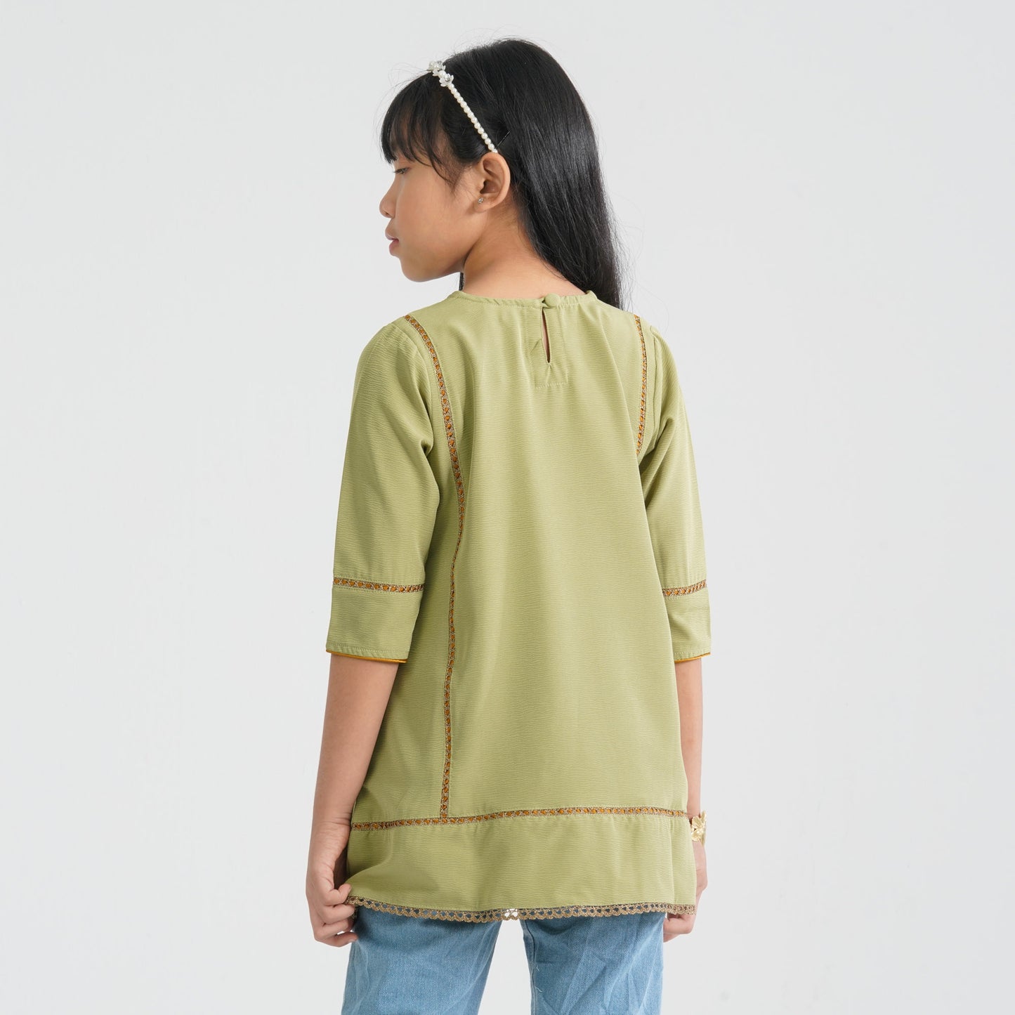 Girl's Green Tunic