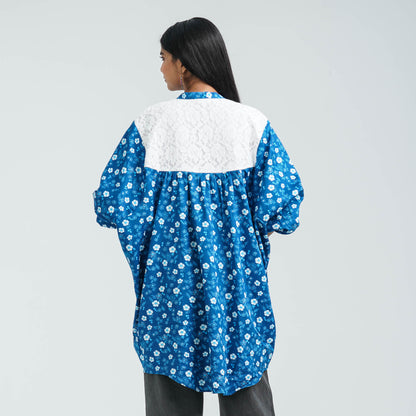 Women's Floral Cotton Tunic