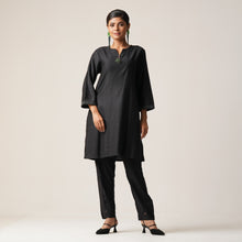 Load image into Gallery viewer, ETHNIC WORKWEAR 2PCS-BLACK
