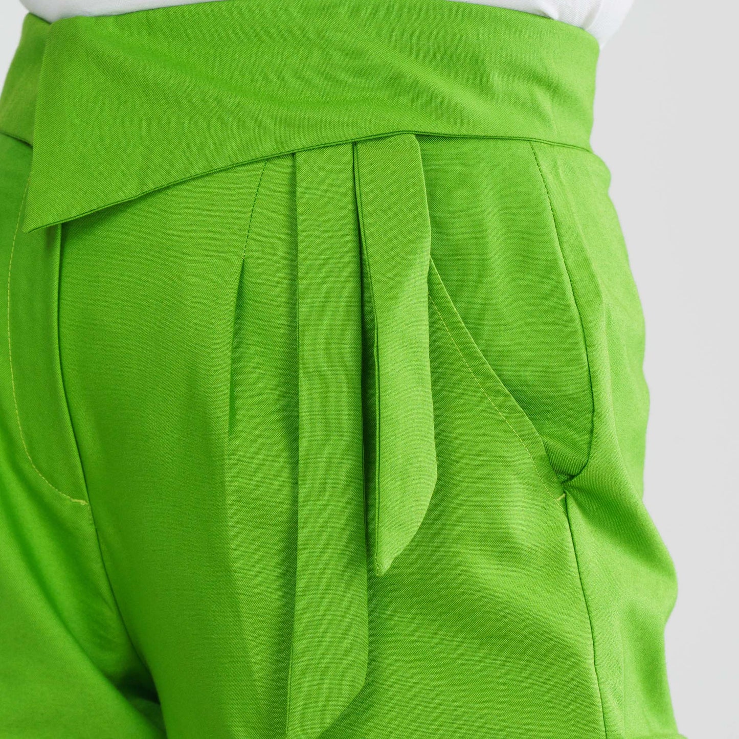 Womens  Parrot Green Workwear Bottom