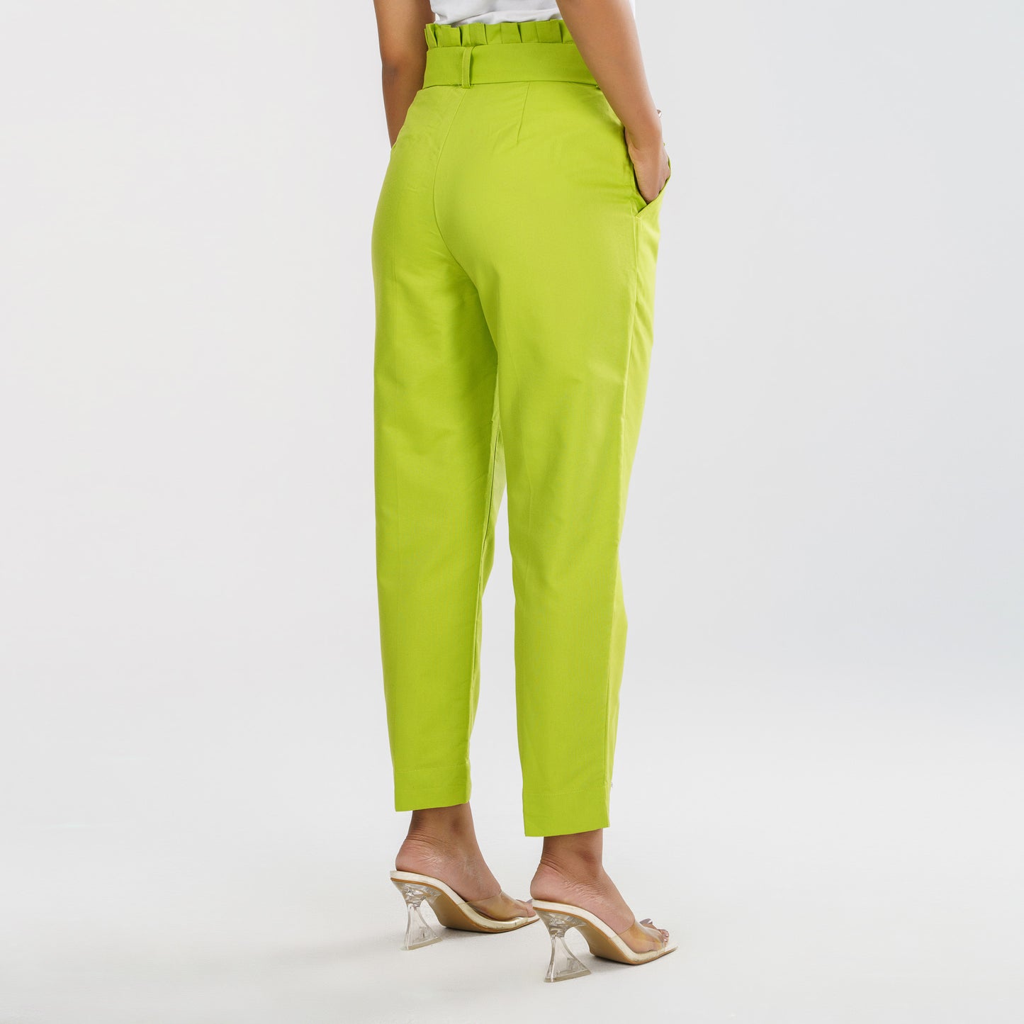 Womens Neon Green Workwear Bottom