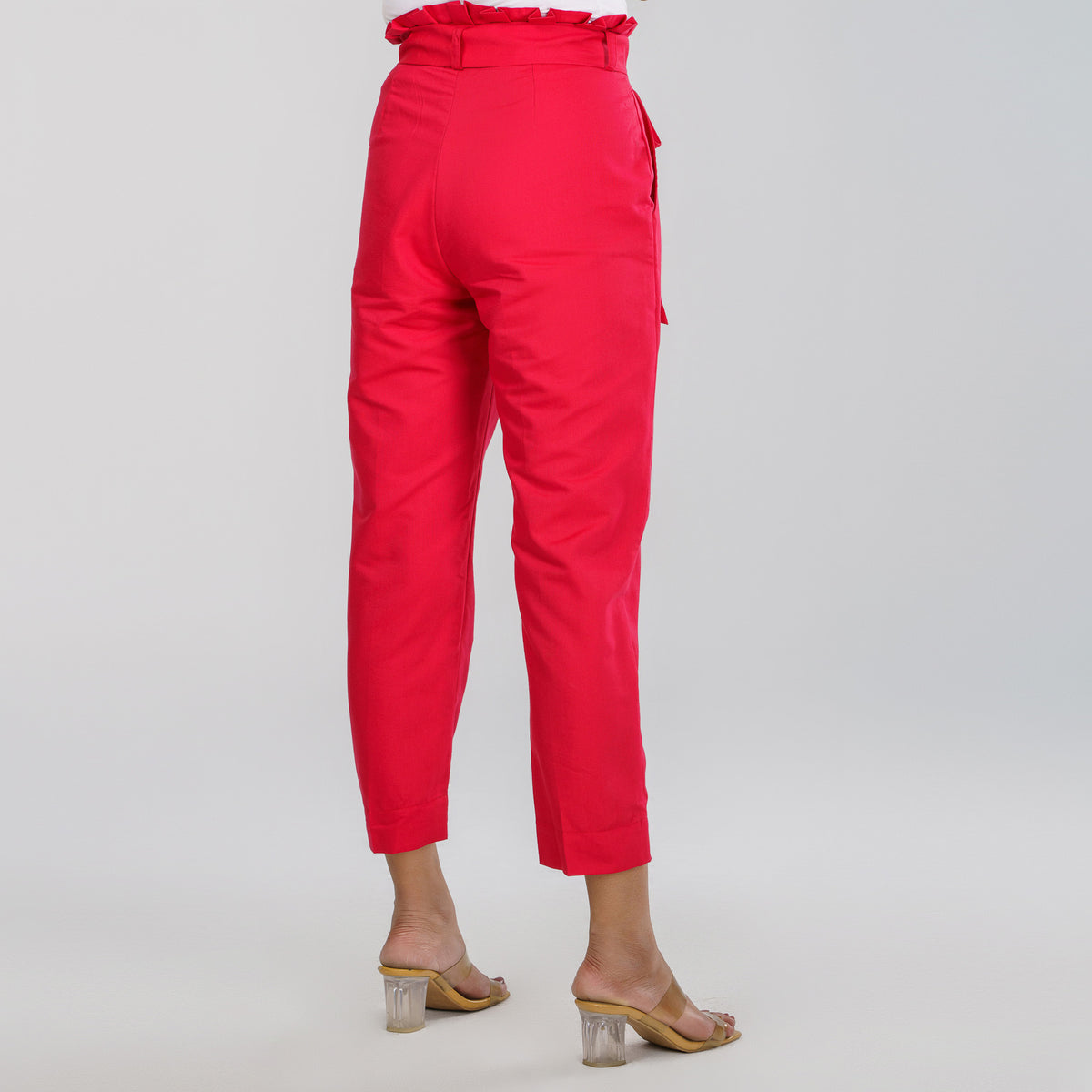 Womens Red Workwear Bottom